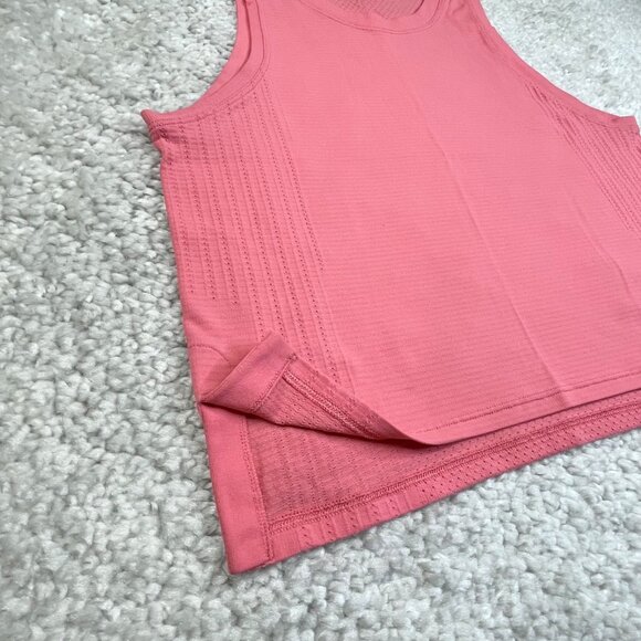 Lululemon Train To Be Tank Coral Pink - Picture 4 of 8
